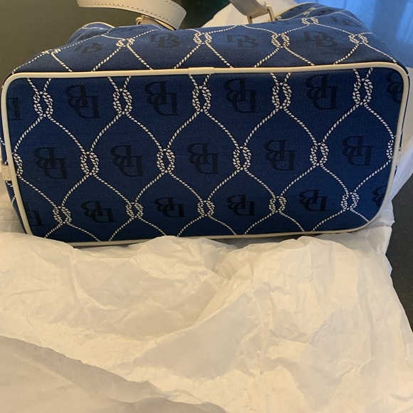 Brand new Dooney and Bourke nautical rope Pierre shopper bag in blue - Picture 4 of 5